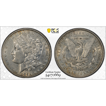 1894 $1 Morgan Dollar PCGS XF45