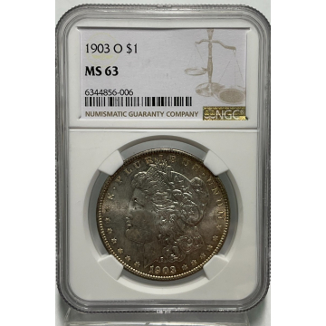 1903-O Morgan $1 NGC MS63