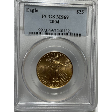 2004 $25 American Gold Eagle PCGS MS69