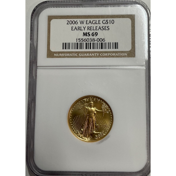 2006-W Eagle G$10 NGC MS69