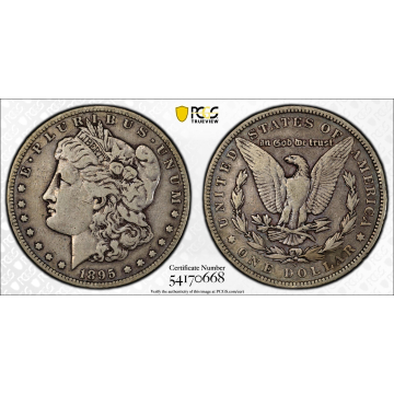 1895-S $1 Morgan Dollar PCGS VF20