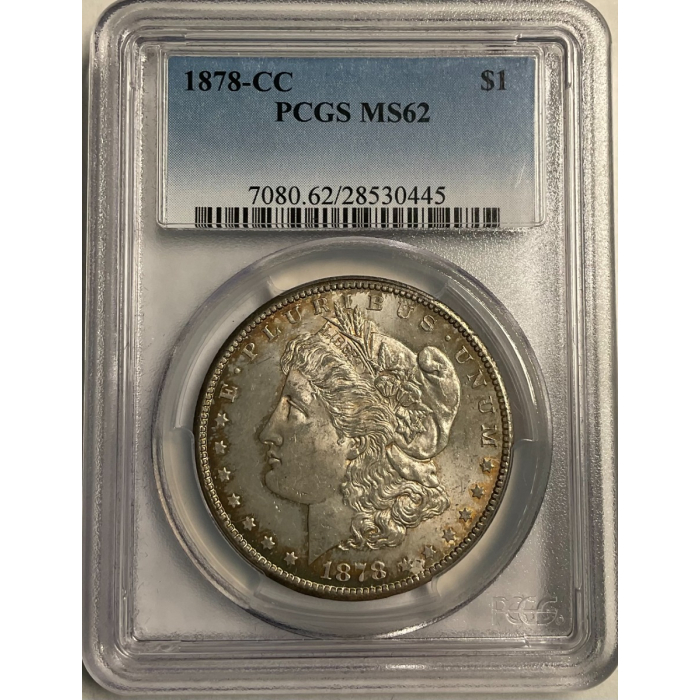 1878-CC Morgan $1 PCGS MS62